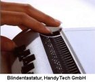 Ausschnitt aus einer Blindentastatur