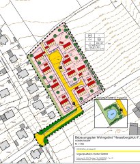 Öffentliche Auslegung Bebauungsplan Hesselbergblick II